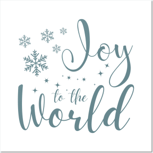 joy to the world - christmas Posters and Art